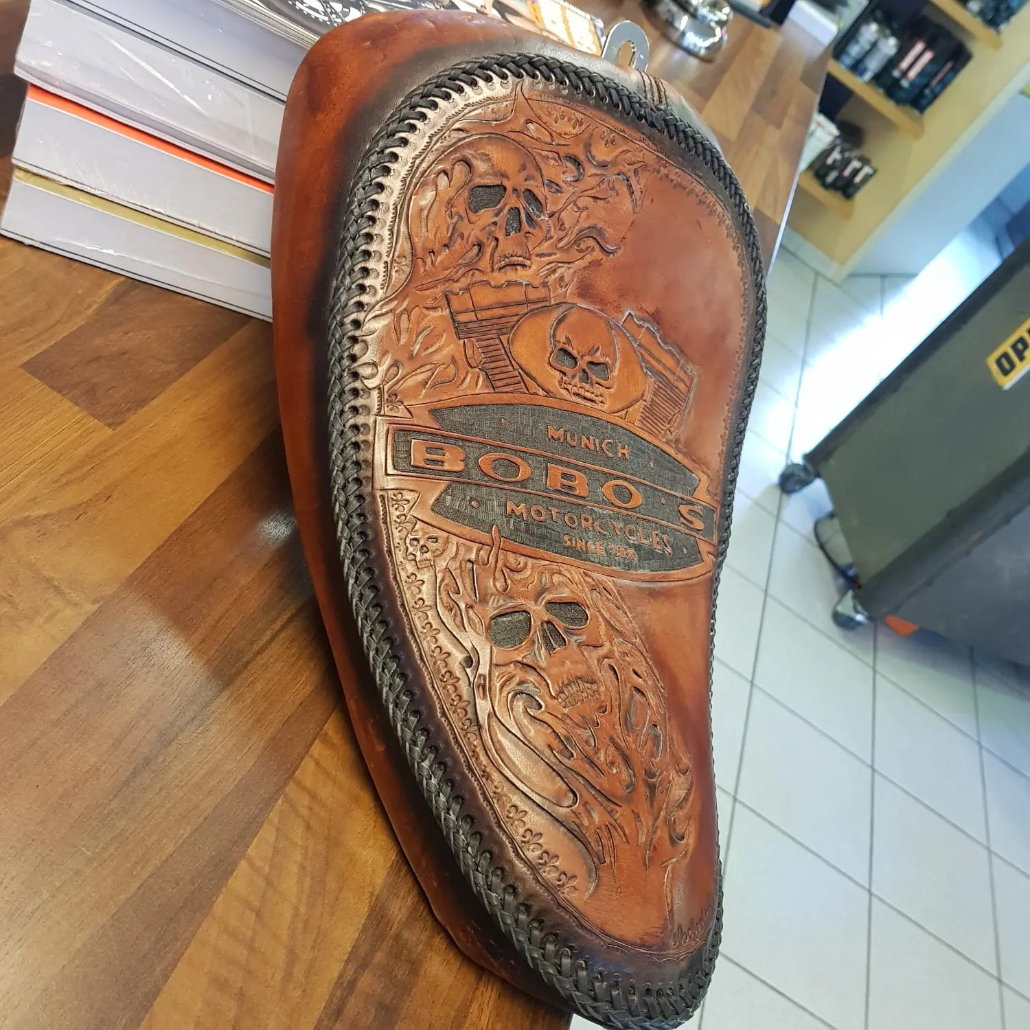 Da Leder Klopfa -  Biker Sattel