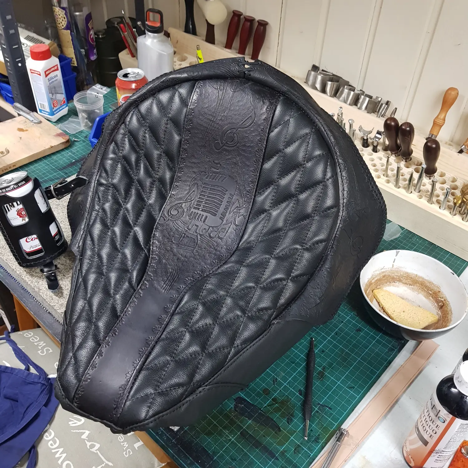 Da Leder Klopfa -  Biker Sattel