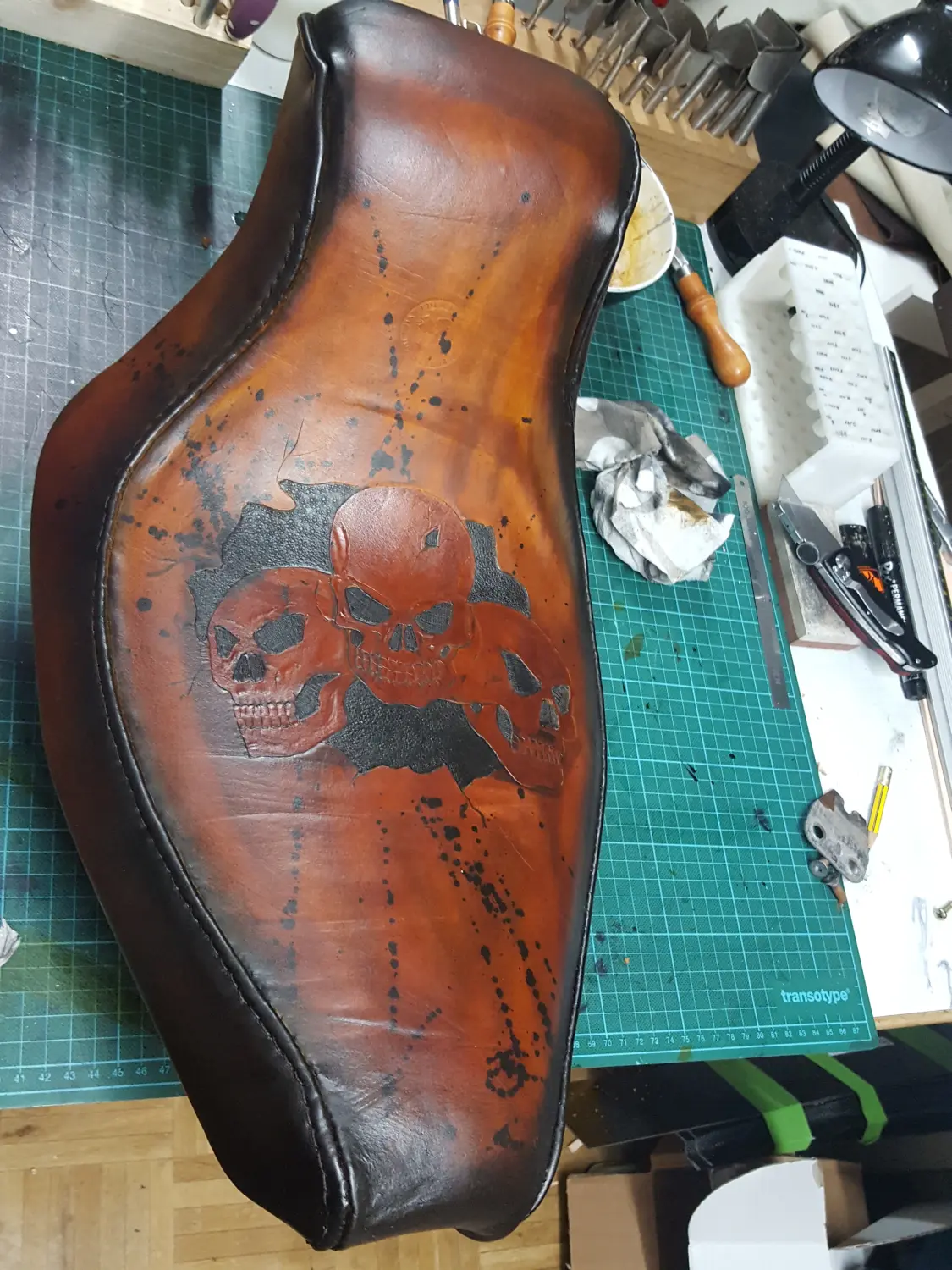 Da Leder Klopfa -  Biker Sattel