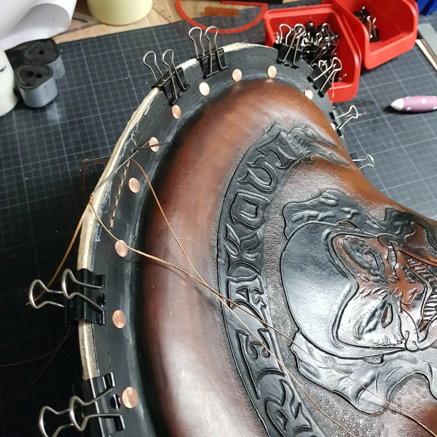 Da Leder Klopfa -  Biker Sattel