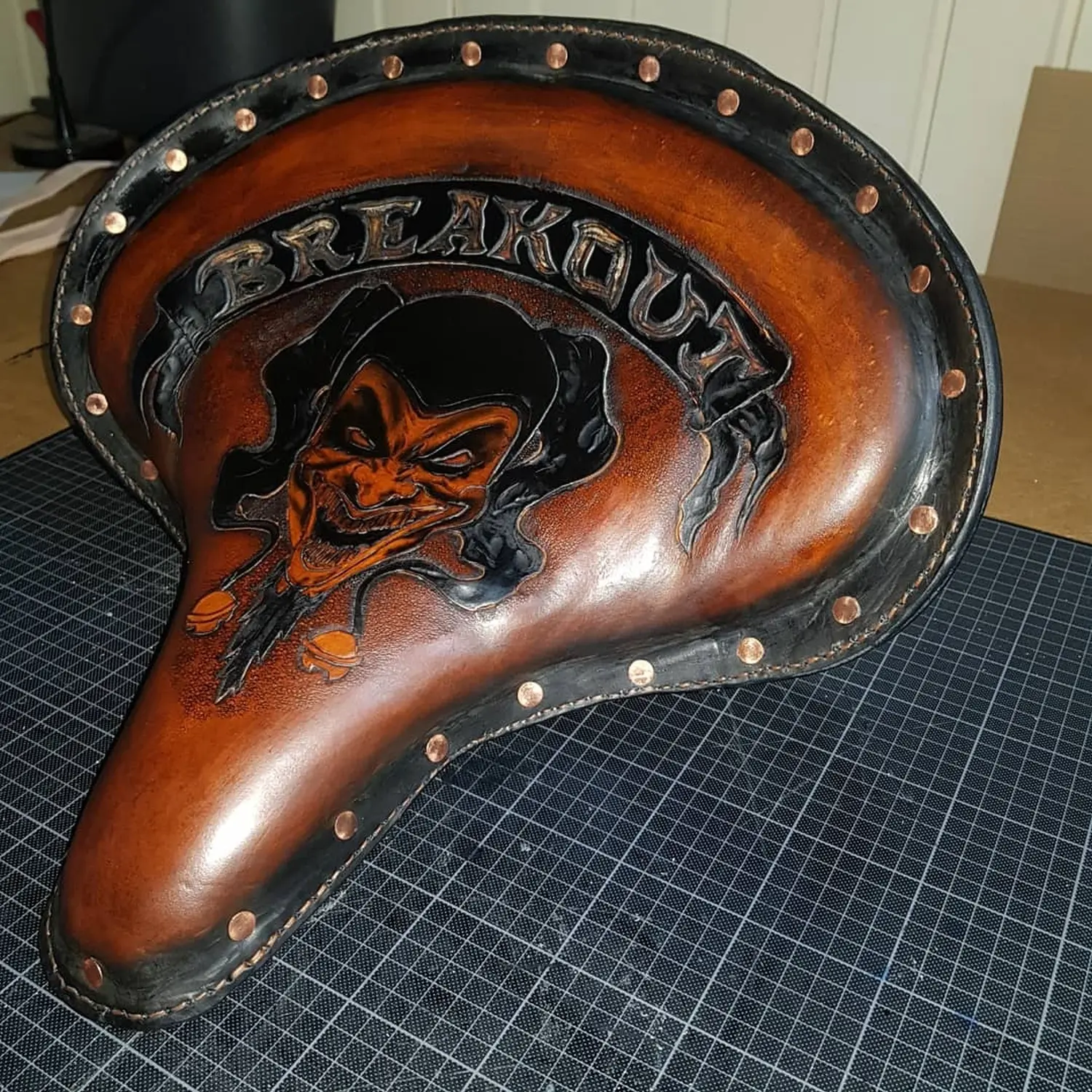 Da Leder Klopfa -  Biker Sattel