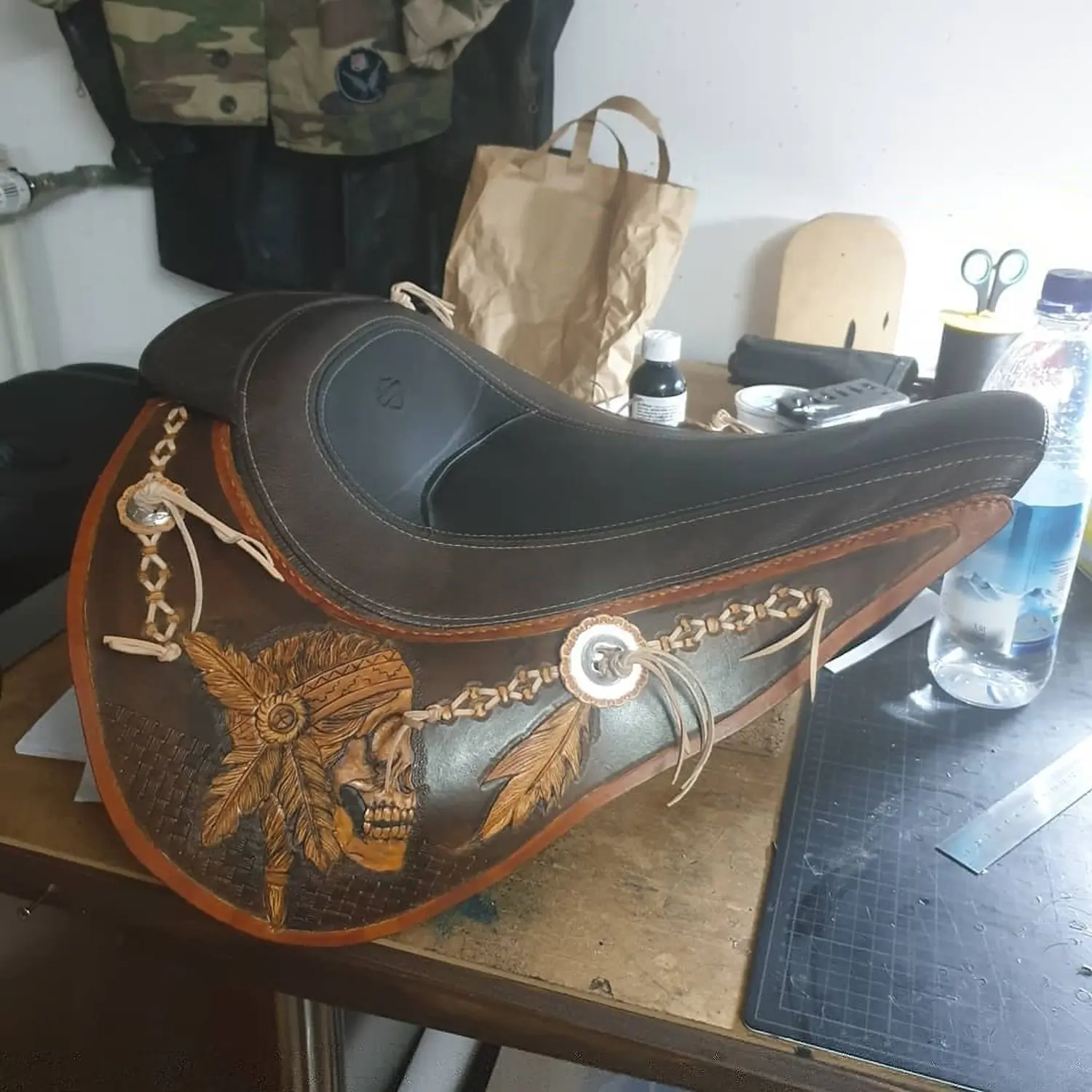 Da Leder Klopfa -  Biker Sattel