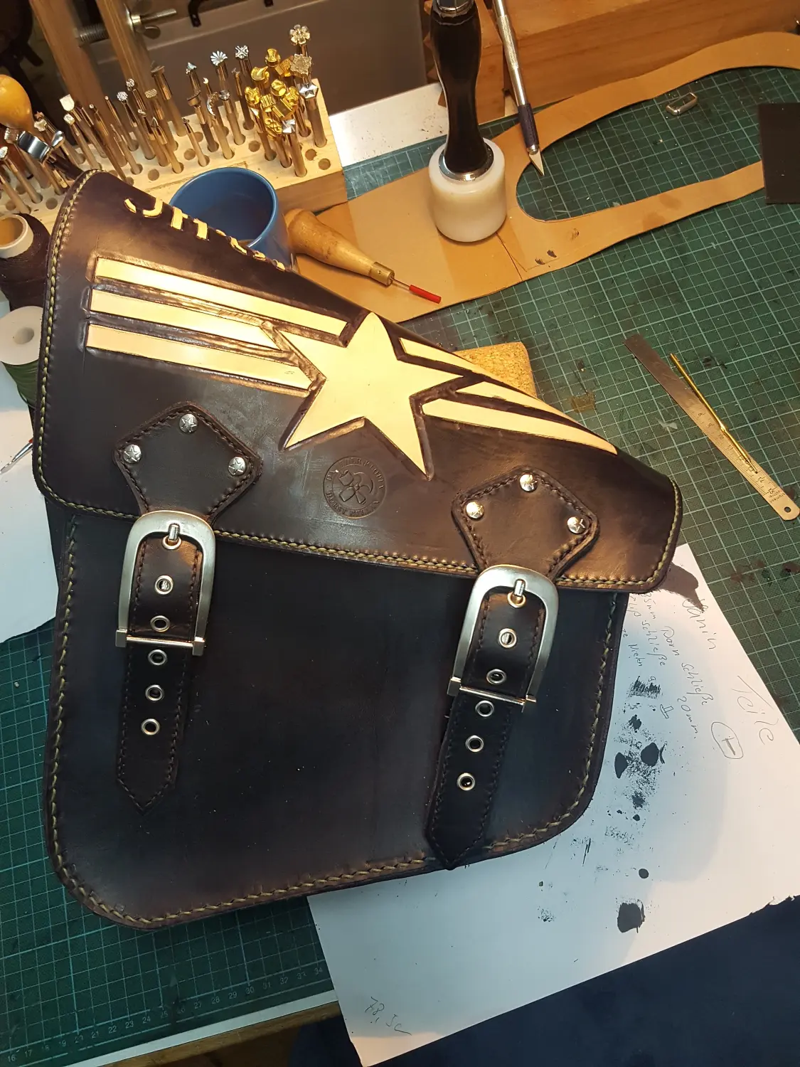 Da Leder Klopfa - Biker Satteltaschen