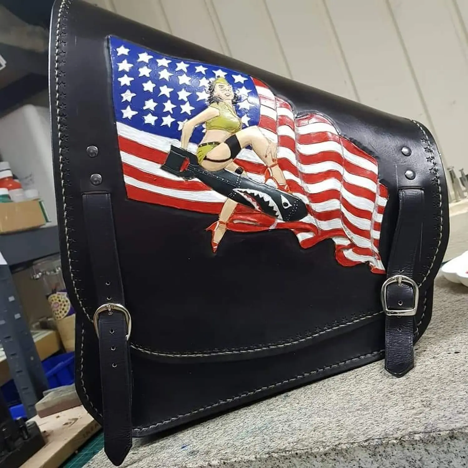 Da Leder Klopfa - Biker Satteltaschen