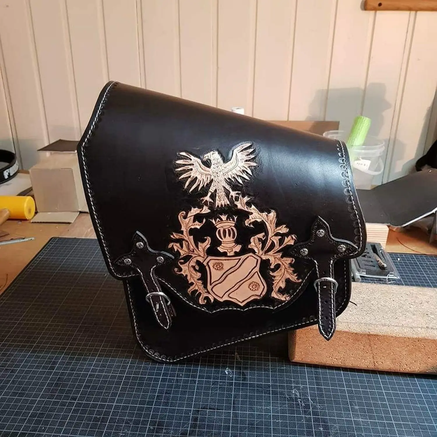 Da Leder Klopfa - Biker Satteltaschen