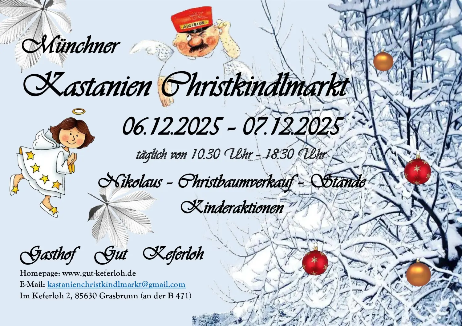 Da Leder Klopfa - Weihnachtsflyer