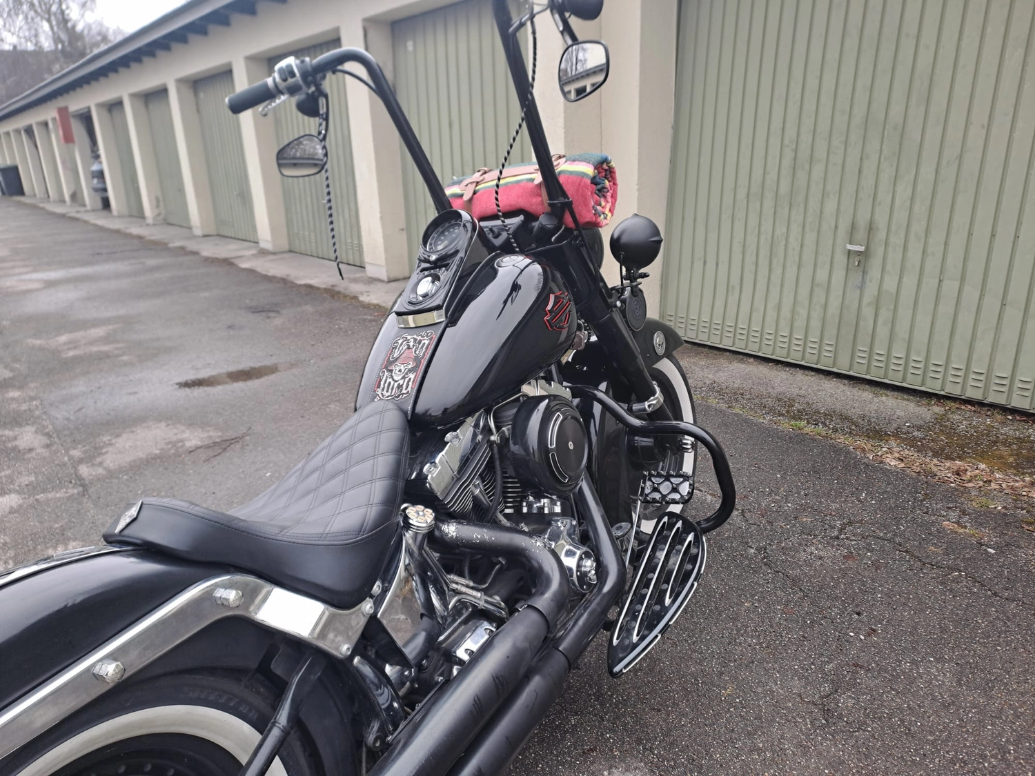 Da Leder Klopfa - Entwurf gezeichnet nach Abstimmung mit Kunden.