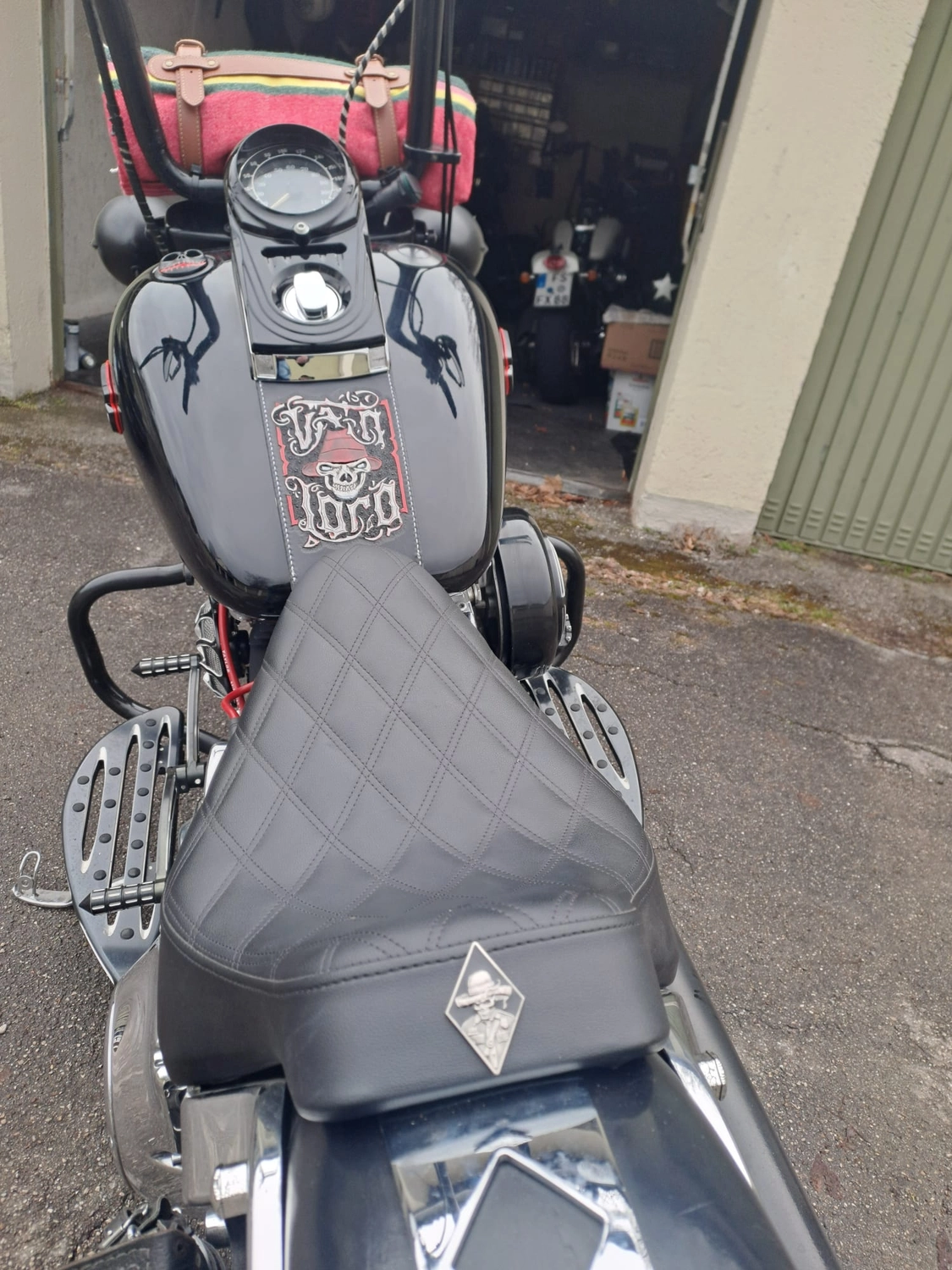 Da Leder Klopfa - Entwurf gezeichnet nach Abstimmung mit Kunden.