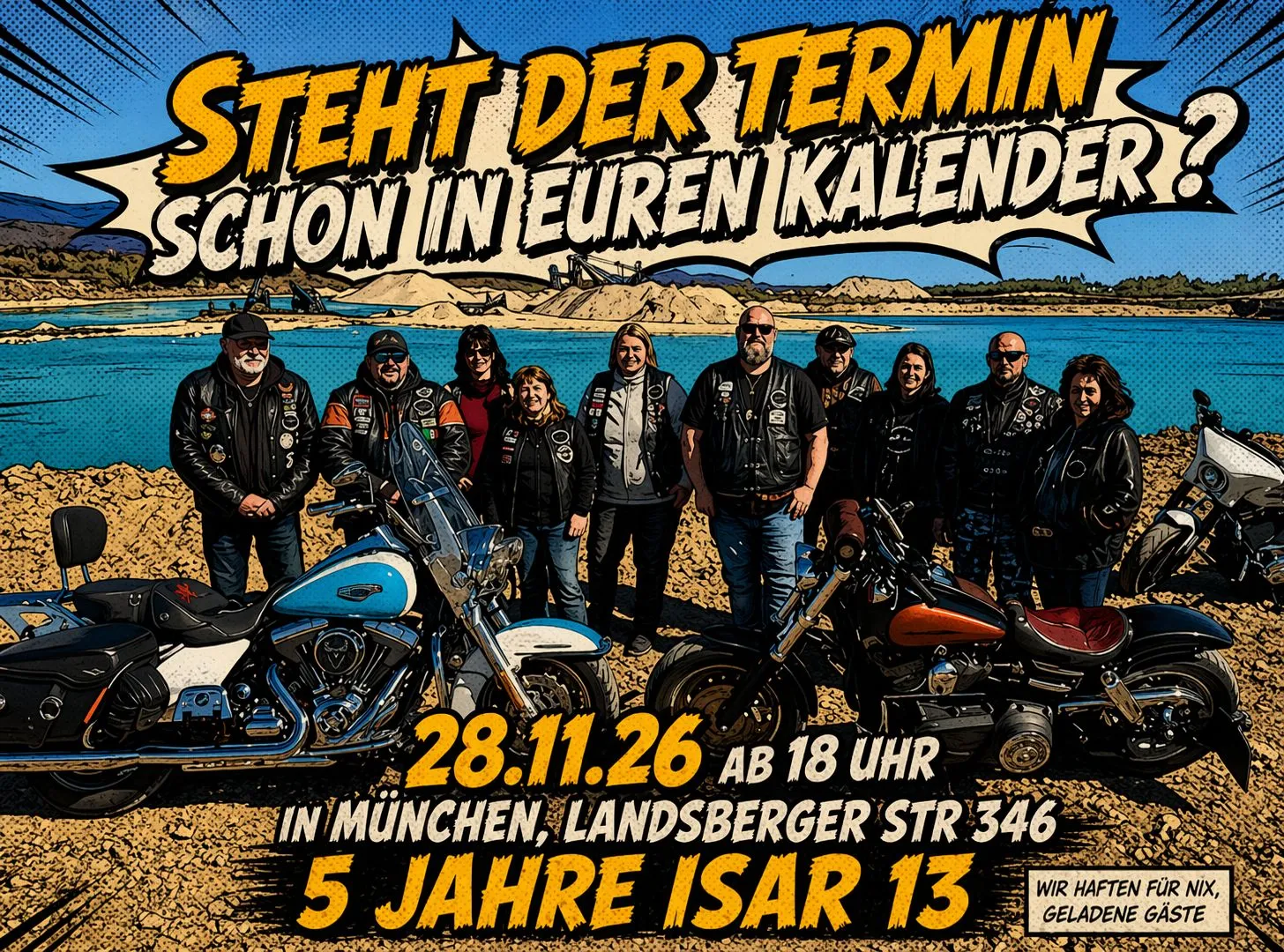 Da Leder Klopfa - Weihnachtsflyer