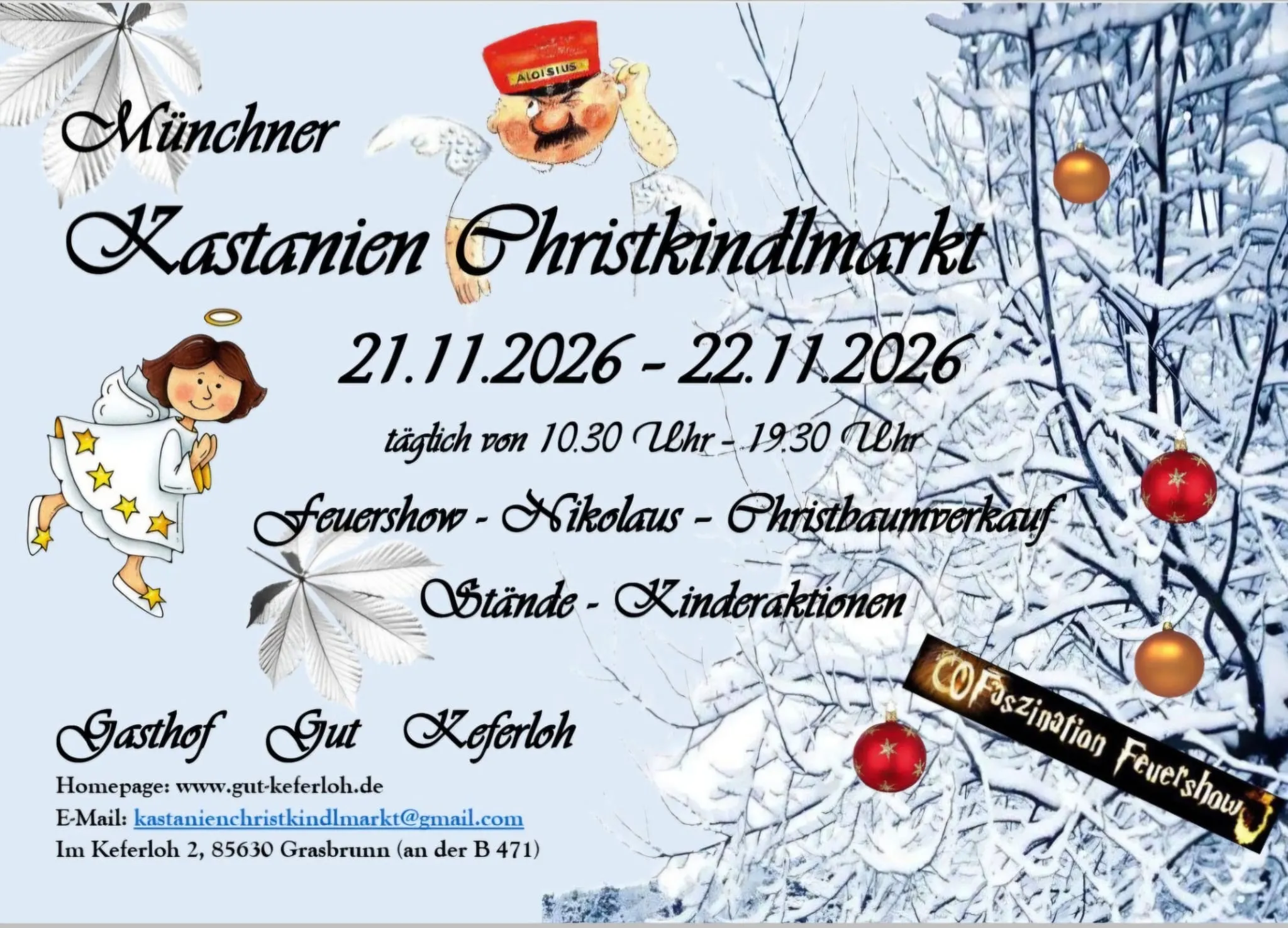 Da Leder Klopfa - Weihnachtsflyer